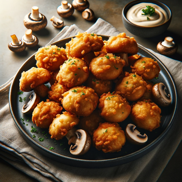 Fried Mushrooms (15pc) (with 1-pc Ranch)