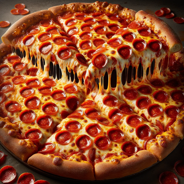 #4. Pepperoni Lovers Pizza