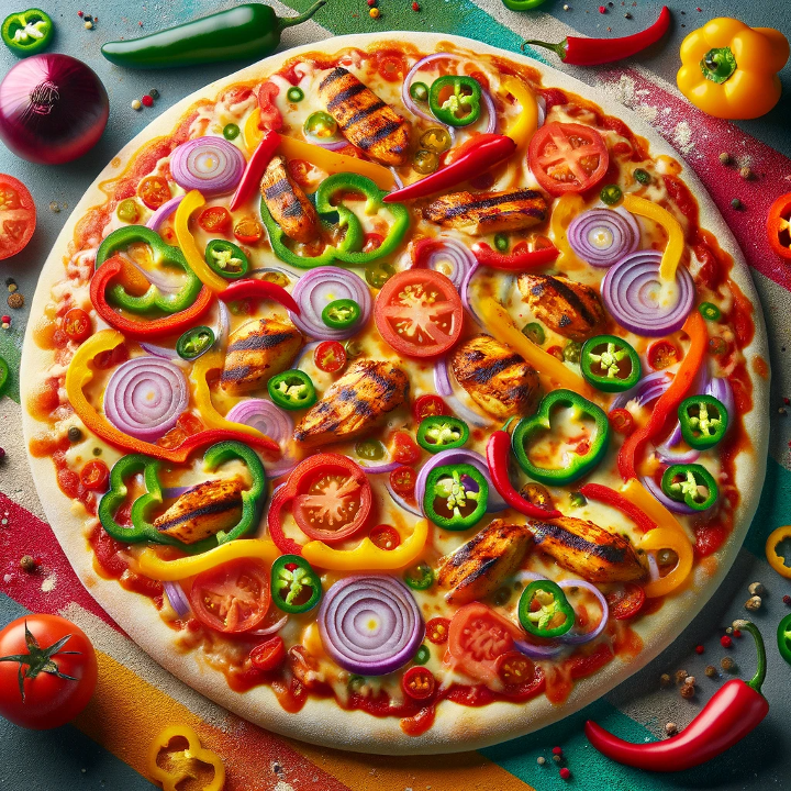 #4. Mexican Pizza - Halal