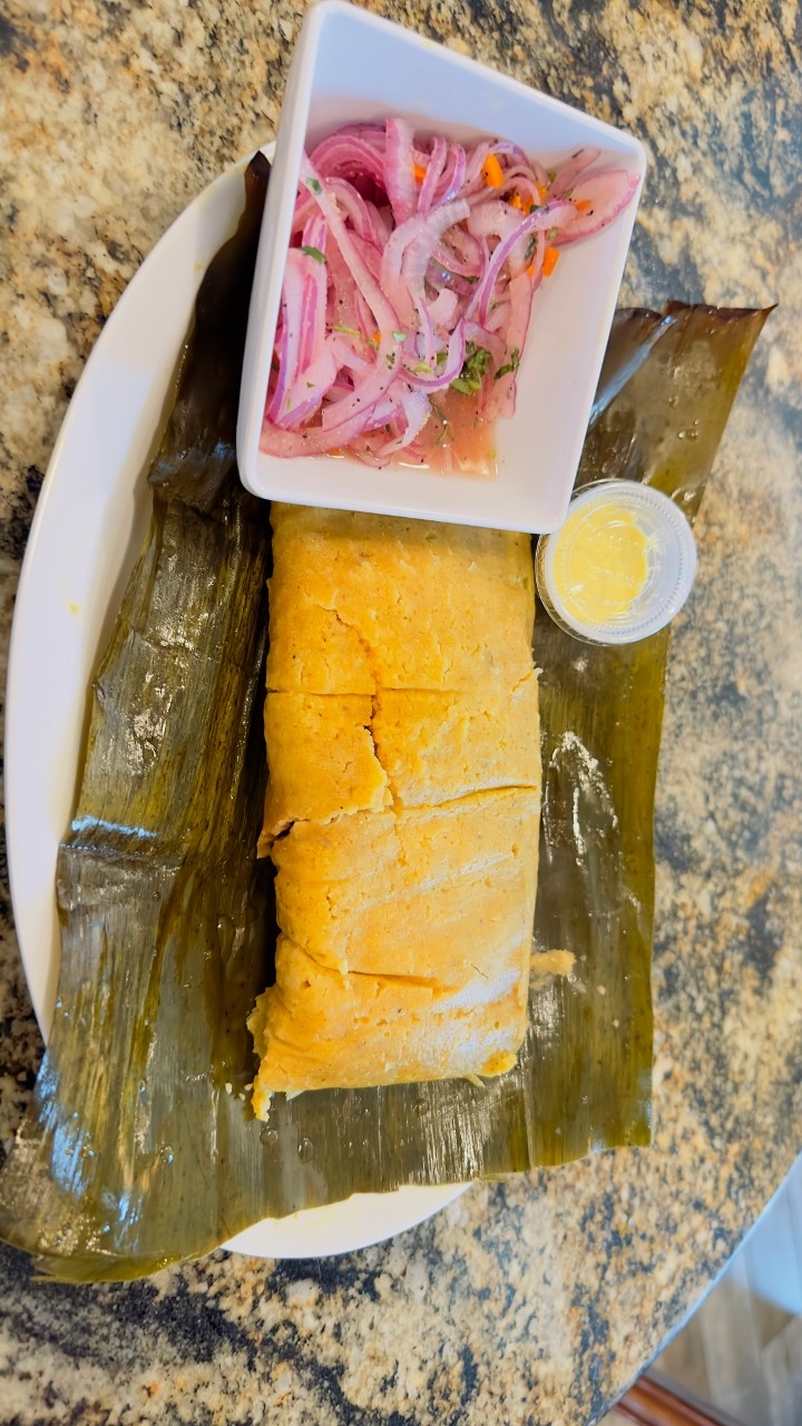 Tamal Pork Peruvian style
