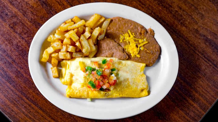 Plate Spanish Omelette