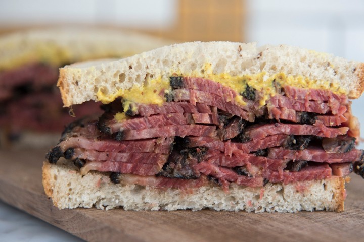 Hot Corned Beef Sandwich