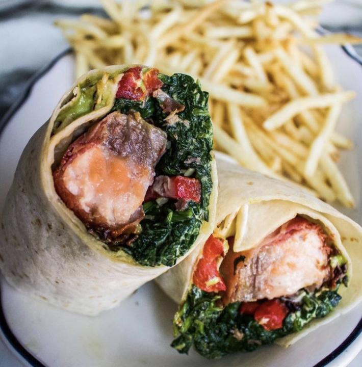 SALMON WRAP