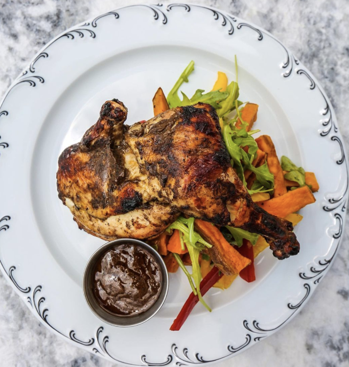 JERK SPICED HALF CHICKEN