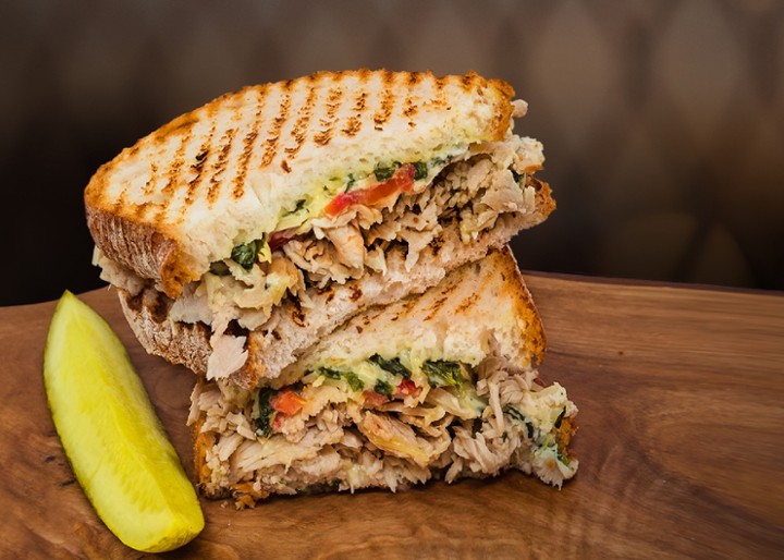 Spinach Turkey Artichoke Panini^