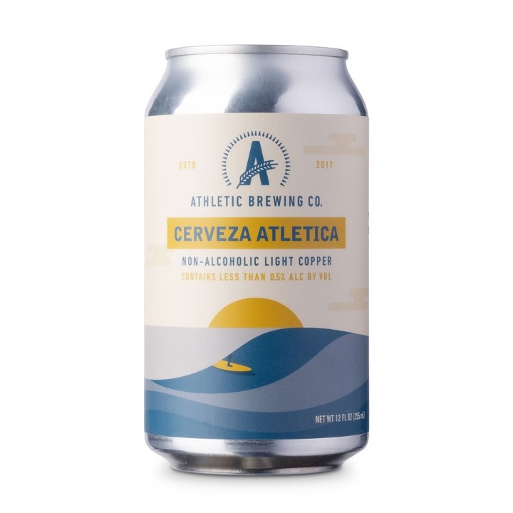 Athletic 'Cerveza Atletica' Non-Alcoholic Mexican Lager 12oz Can