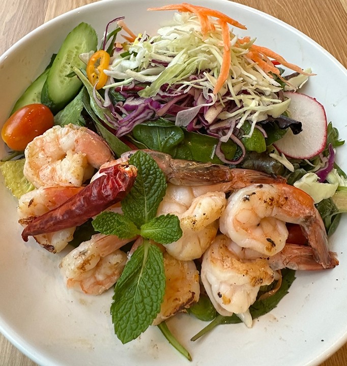 Grilled Shrimp Salad (GF)