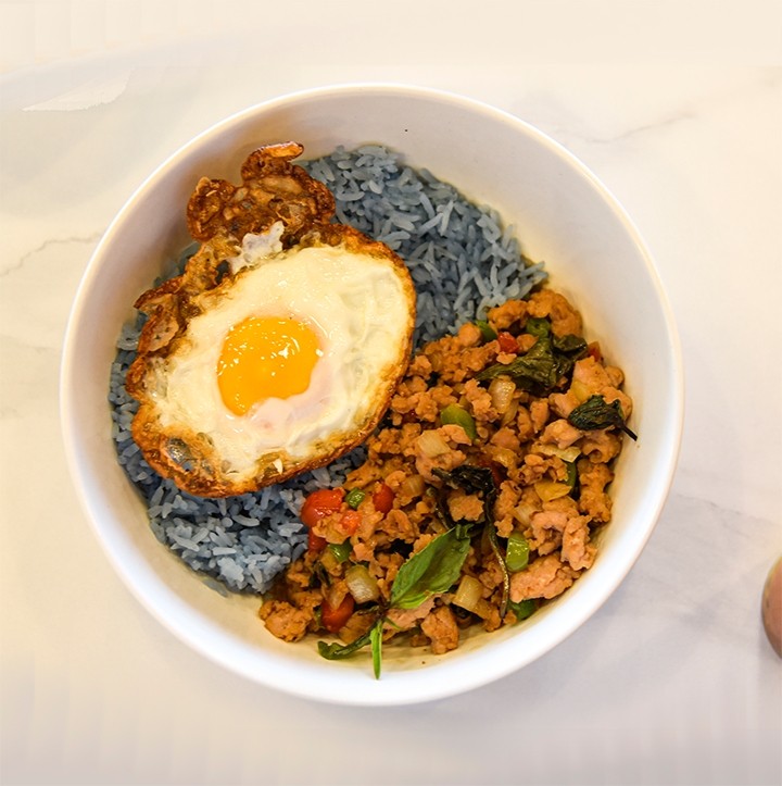 Krapow Chicken with Fried Egg