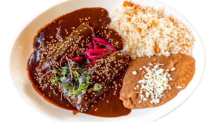 Chicken Mole Enchilada