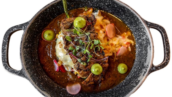 Skirt Steak Chili Relleno