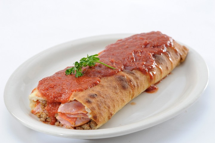 Individual Italy in 3 Beautiful Sauces Stromboli