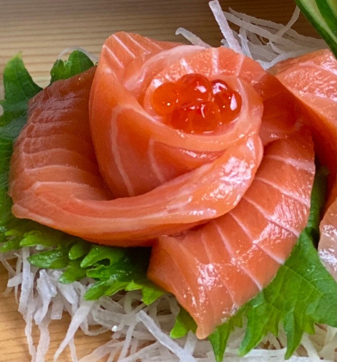Sashimi Salmon Flower(1pc)