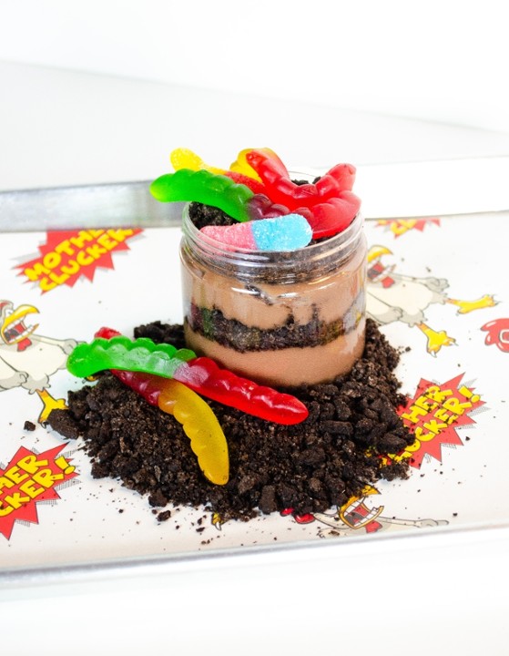 Dirt & Worms Puddin' Cup
