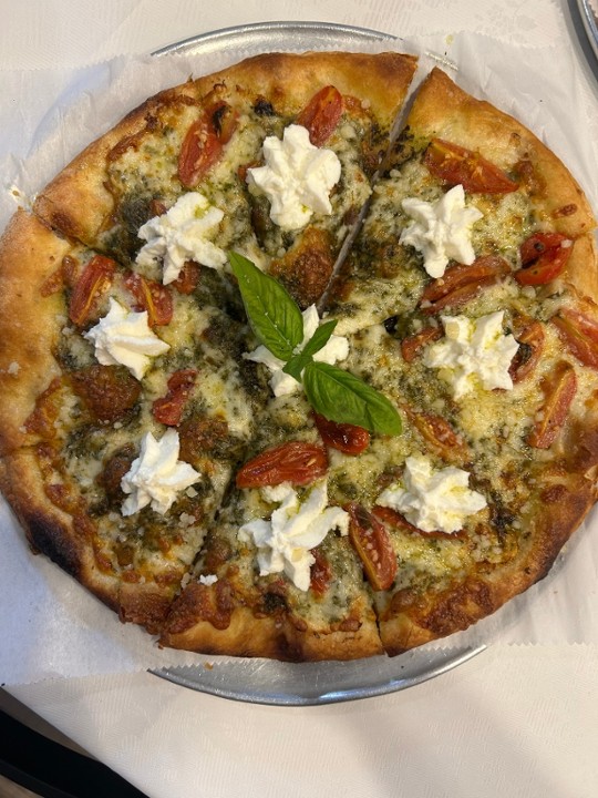 10" Pesto White Pie