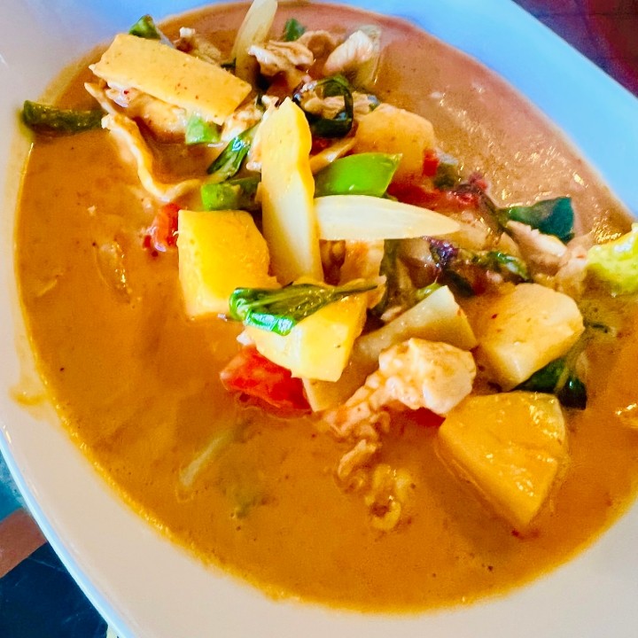 Red Curry with Pineapple