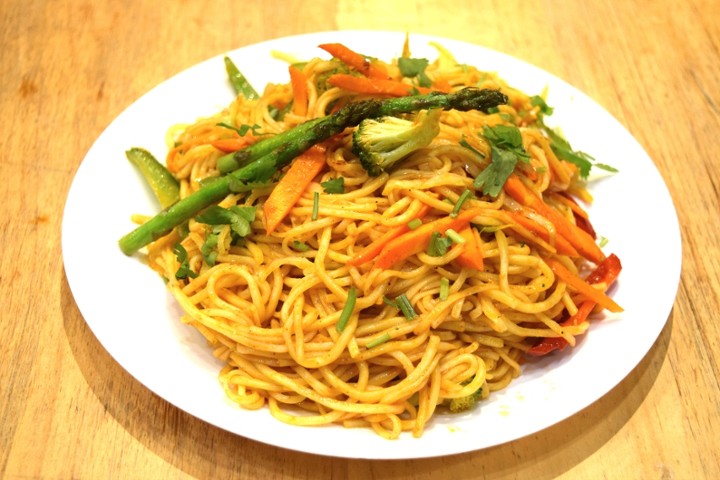 Singapore Stir Fry Noodles