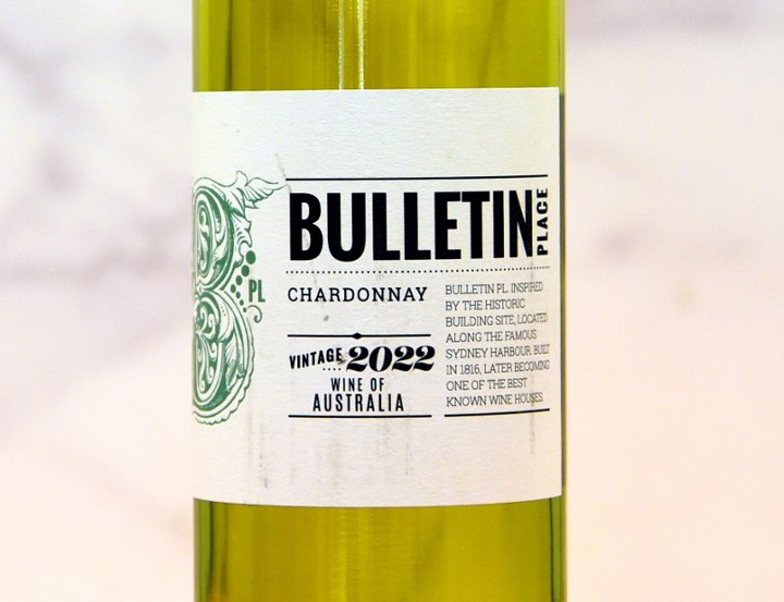 Bulletin Place Chardonnay Bottle