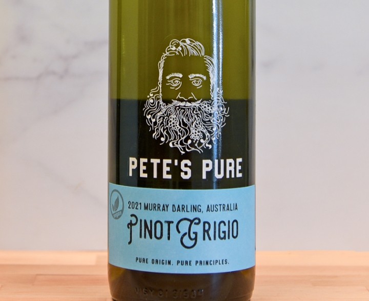 Pete's Pure Pinot Grigio Bottle