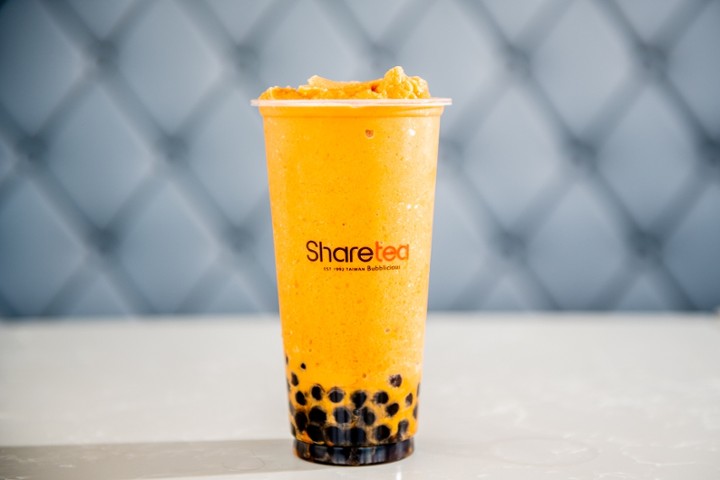 Thai Tea Ice Blended with Pearl (41)