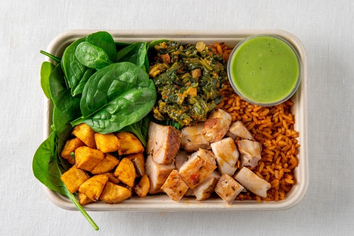 dundu spicy chicken bowl