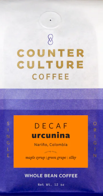 Counter Culture - Decaf Urcunina (Maple Syrup, Green Grape, Silky)