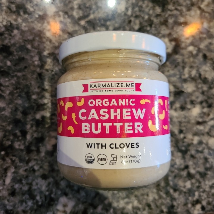 Organic Cashew Butter with Cloves