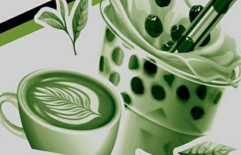 Bubble Tea - Green Tea Latte