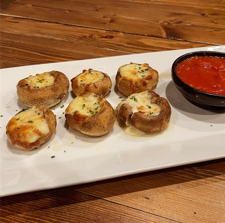 Mozzarella Stuffed Mushrooms