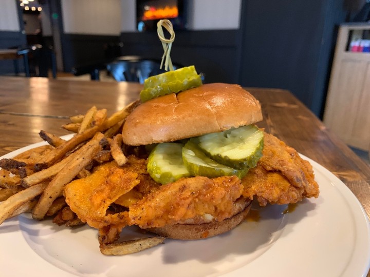 JJs Hot Chicken Sandwich