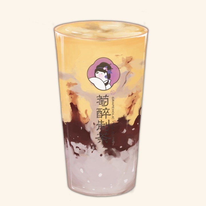 Taro & Purple Rice Milk Tea / 芋芋紫米奶茶
