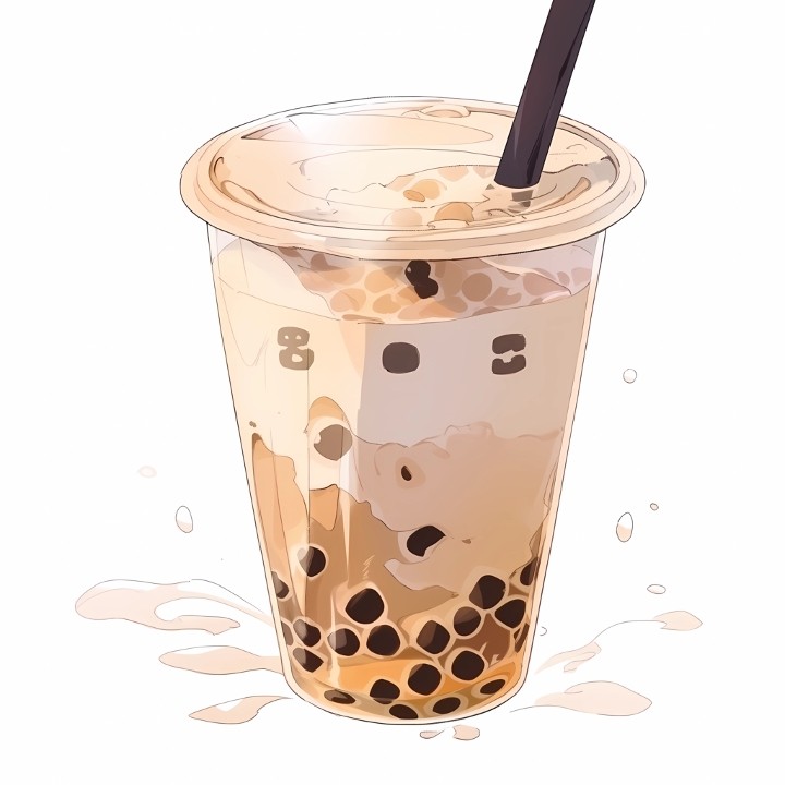 Classic Boba Milk Tea / 经典珍奶