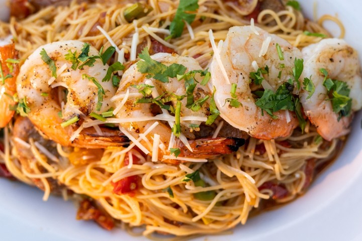 Pasta con Camaron