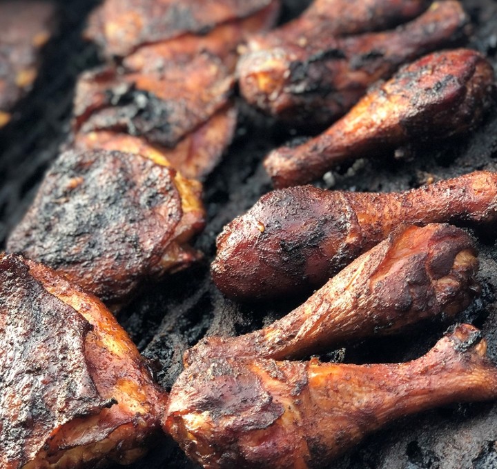 Smoked Chicken Plate / Plato De Pollo