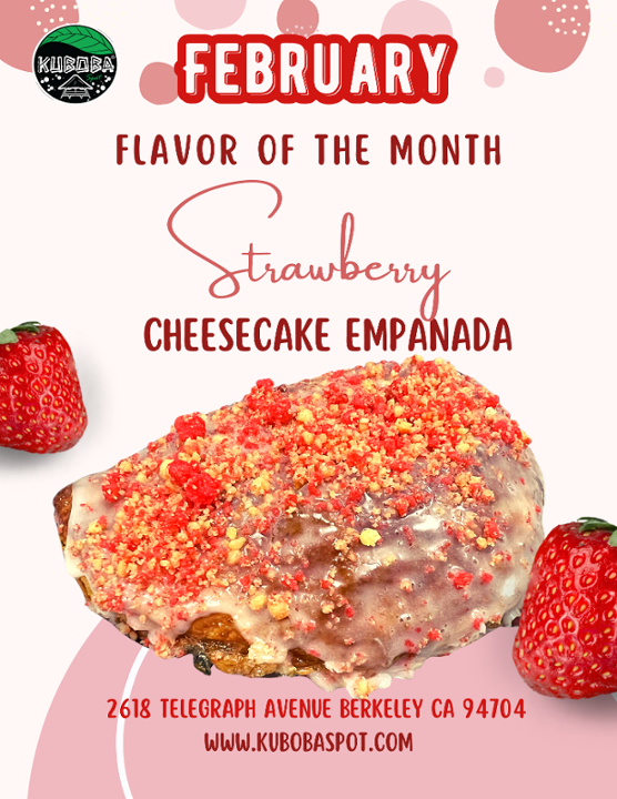 Flavor of The Month "Strawberry Cheesecake"