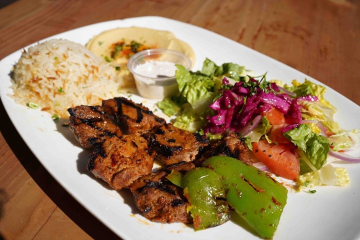 Beef Shish Kebab Plate