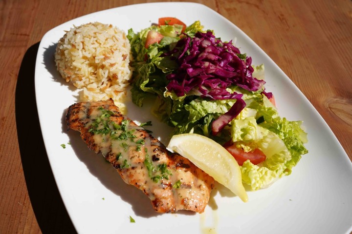 Grilled Salmon Plate