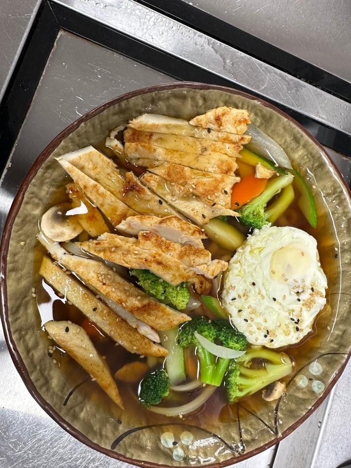 Chicken  Udon Soup