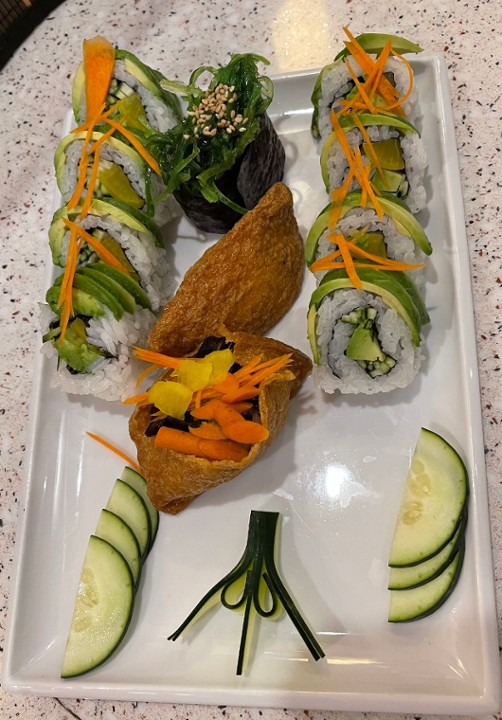 Vegetarian Sushi Combo (12pc)
