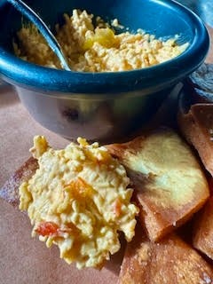 Pimiento Cheese and Pita Chips