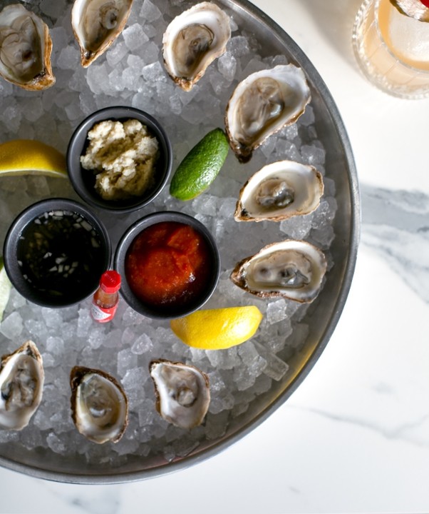 OYSTERS ON THE HALF SHELL (Half Dozen)