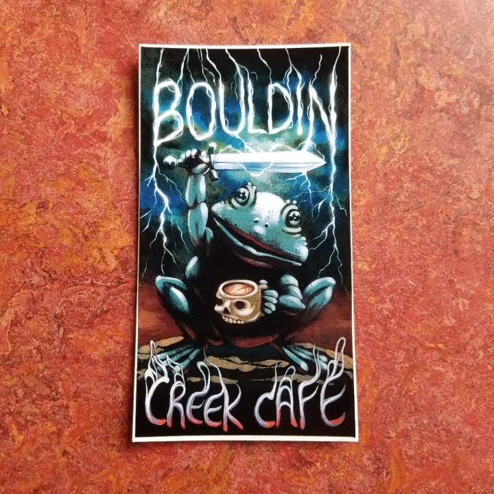 Epic Bouldin  Frog Sticker