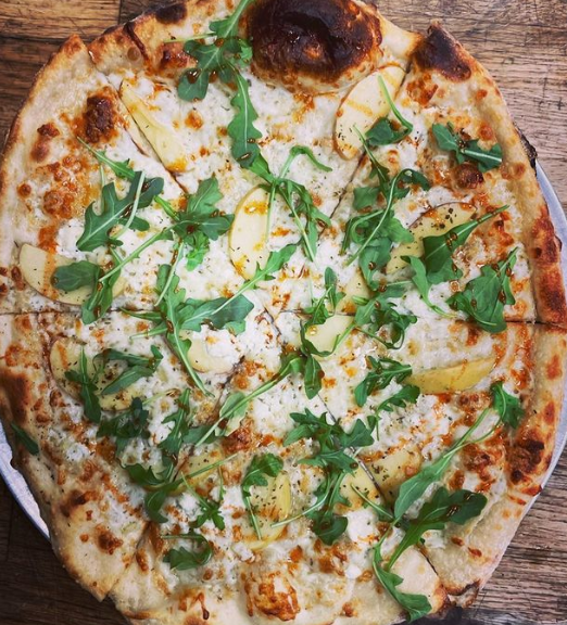 Apple & Goat Cheese Pizza