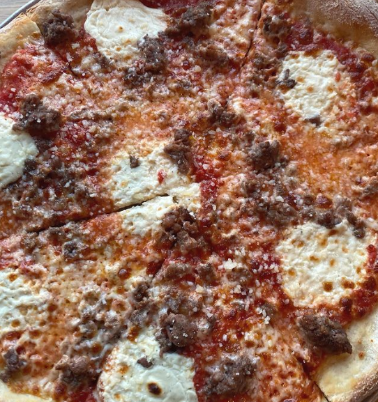 Sausage & Ricotta Pizza