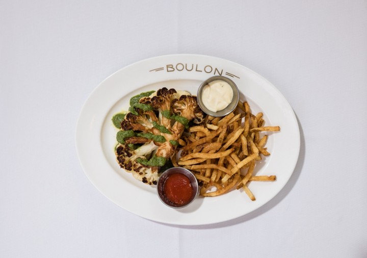 STEAK FRITES - CAULIFLOWER (GF, VG)