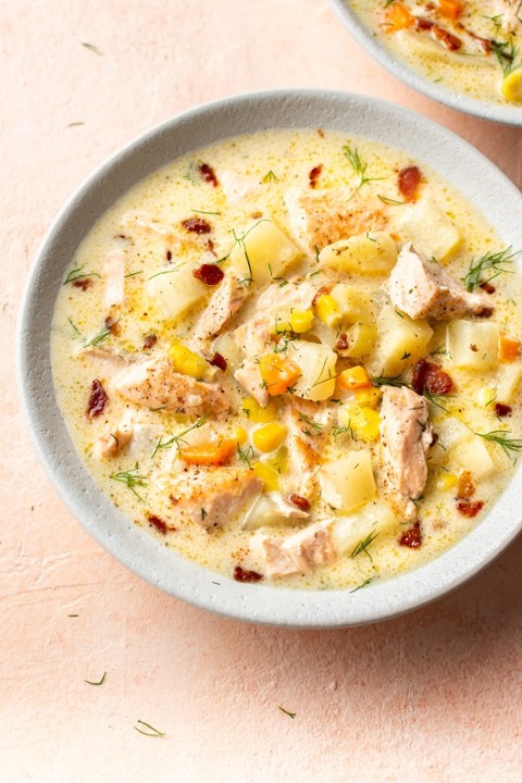 Cup Alaska Salmon Chowder