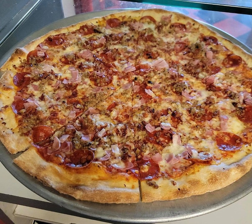 14" Mammoth Meat Pizza