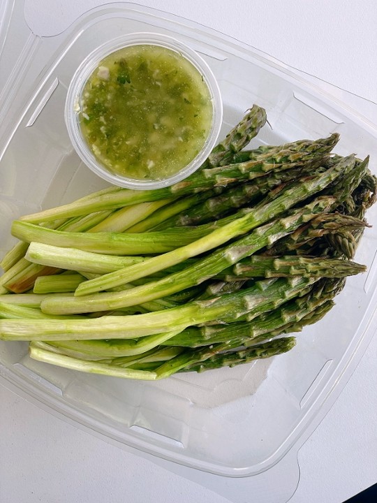 roasted jumbo asparagus gf