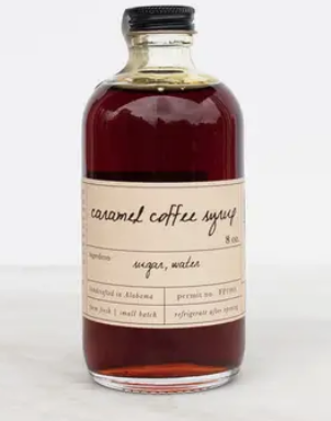 caramel coffee syrup
