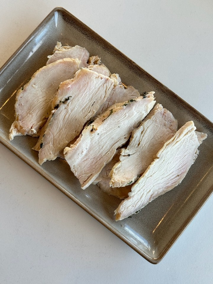 sliced house-roasted turkey breast