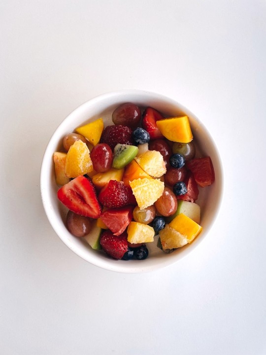 seasonal fruit salad (serves 10)